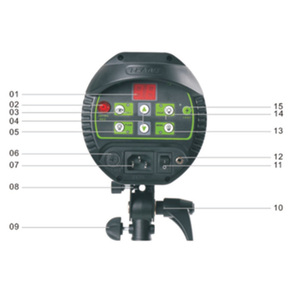 Triopo nhiếp ảnh mạnh mẽ chuyên nghiệp Strobe <span class=keywords><strong>Flash</strong></span> <span class=keywords><strong>Light</strong></span> <span class=keywords><strong>studio</strong></span> ảnh nhấp nháy đèn chiếu sáng Kit Bóng Đèn thiết bị - Product Image 4