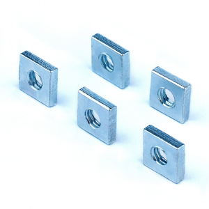 Nhà Máy Bán Hàng Trực Tiếp Vuông, Hạt DIN 557 Metric Chủ Đề M3-m12 Vuông Hàn <span class=keywords><strong>Nuts</strong></span>-A Vuông Hàn Khóa Nut Threaded - Product Image 1