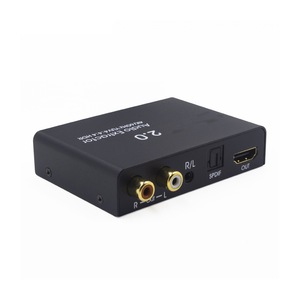 Extractor de Audio 2.0, Divisor de Audio 4K de Alta Definición, Fibra Óptica Digital ARC HDTV 60HZ - Product Image 3