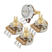 Potentiomètre de volume pour guitare électrique BONENS, modèle CTS, boîtier métallique, tolérance +/-10%, A250K B250K A500K B500K