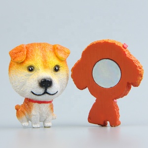 Aimants de réfrigérateur de bouledogue Corgi faits à la main Husky aimants de réfrigérateur 3D drôles personnalisés aimants de réfrigérateur de chien de dessin animé mignon - Product Image 3