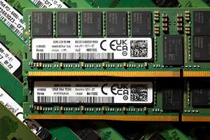 Server massal M393A2K43DB3-CWE Ram 16Gb 2Rx8 1.2V Ddr4 Rdimm 3200 modul memori Dimm terdaftar akses acak - Product Image 2