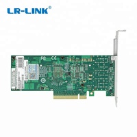Carte réseau PCI Express x8 10 Gigabit quad copper port RJ45 basée sur le jeu de puces XL710 stable