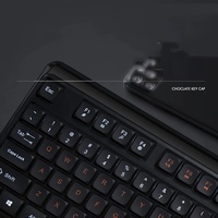 Clavier d'ordinateur filaire USB RGB 104 touches pleine taille avec touches ABS pour Windows, Mac, PC, bureau et jeux