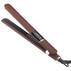 Lisseur <span class=keywords><strong>à</strong></span> <span class=keywords><strong>cheveux</strong></span> en céramique avec glaçure céramique, 5 réglages de température, chauffe rapide en 10 secondes, plaques flottantes <span class=keywords><strong>pour</strong></span> <span class=keywords><strong>cheveux</strong></span> humides ou secs, idéal <span class=keywords><strong>pour</strong></span> les <span class=keywords><strong>cheveux</strong></span> <span class=keywords><strong>crépus</strong></span> - Product Image 4