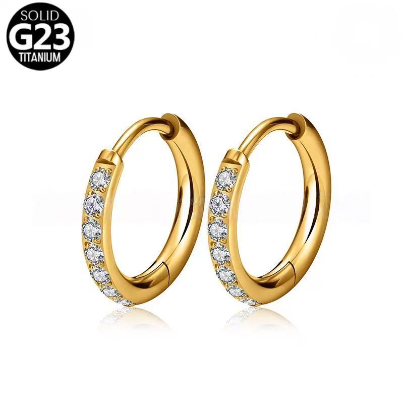 Gold   White zircon