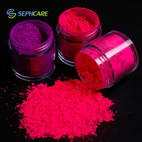 Poudre de pigment fluorescent néon rose vif Sephcare Magenta, couleur vive pour la création d'art et d'artisanat en résine DIY