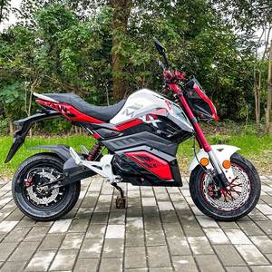 Motocicletas Eléctricas Retro Cruiser Sportbikes de Alta Calidad con Motor Eléctrico de 2000W y Batería de 72V 20AH - Product Image 2