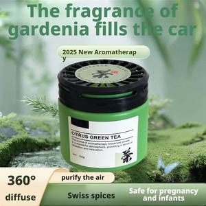 Tendance 2026 – Désodorisant liquide pour voiture en grande bouteille de verre, prix usine, design moderne « Poppy » pour voitures - Product Image 6