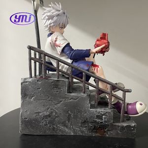 Figura de Acción de PVC de <span class=keywords><strong>Hunter</strong></span> <span class=keywords><strong>x</strong></span> <span class=keywords><strong>Hunter</strong></span> <span class=keywords><strong>Killua</strong></span> Zoldyck, Modelo de Estatua de Anime <span class=keywords><strong>Killua</strong></span> GK, Juguetes de Colección, Regalos para Niños, 34cm - Product Image 5