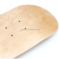 Planche de skateboard vierge en érable chinois 7 plis, 8,0 pouces, avec logo personnalisé, teinte en plis, double rocker, roulements ABEC-9, vente en gros à bas prix