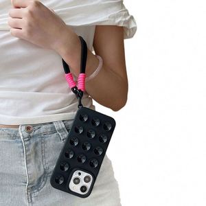 Funda Protectora para Teléfono Móvil iPhone 17 Pro Max, 17/16/15, Orificio Grande, Antigolpes, Protector de Cámara de Silicona - Product Image 5