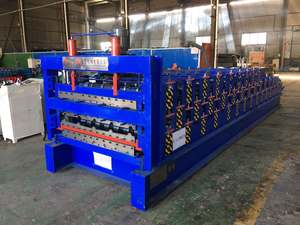 사다리꼴 지붕 기계 색상 강철 지붕 능선 캡 롤 전 장비 휴대용 서있는 솔기 기계 - Product Image 5