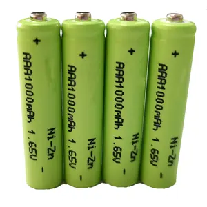 Superior Quality GBT22084 150Mah 4.95V 2/3AAA Long Life Ni-Zn Rechargeable Cell for Lighting Fixtures