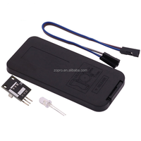 ZOPRO 03102519 Kit de Control Remoto Infrarrojo de un Solo Chip, Módulo Transmisor y Receptor IR Inalámbrico para Proyectos de Robótica/Bricolaje, Negro