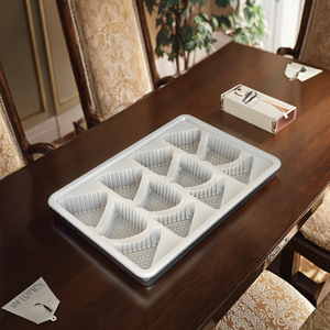 Bandejas Transparentes de Plástico PET, Ideales para Hacer Pequeños Onigiri para Salidas, Guardar Galletas Caseras, Bocadillos y Chocolates - Product Image 2