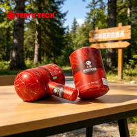 Dispositif d'extinction d'incendie à lancer, fourni par l'usine, portable, à activation par impact, à poudre sèche, pour la suppression d'incendie d'urgence