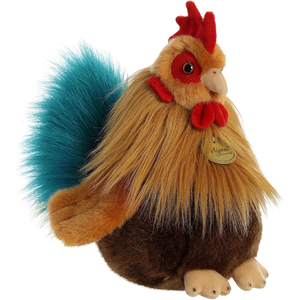 Adorable Animal Coq Peluches Réaliste Détail Chéri Compagnon Jouet Brun <span class=keywords><strong>9</strong></span> Pouces Animal En Peluche Coq En Peluche Jouets Personnalisés - Product Image 4