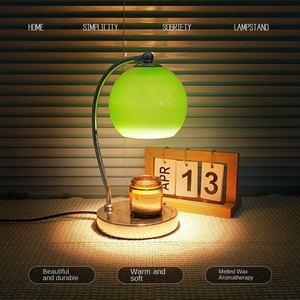 Lampe chauffe-bougie électrique avec minuterie, brûleur d'aromathérapie parfumée, chauffe-cire électrique, cadeau idéal pour bougies - Product Image 4