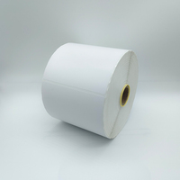 Etiquetas Adhesivas Térmicas Impermeables de 58x40 mm para Impresoras de Códigos de Barras de Alimentos - Rollos de Papel para Uso Industrial Personalizado