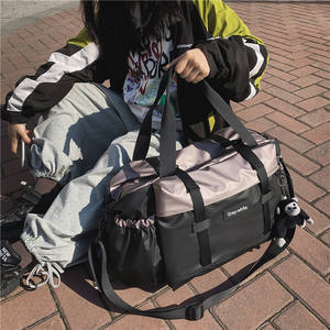 Travel <b>Bag</b> Lightweight Large Capacity Gym <b>Bag</b> <b>Weekender</b> Handheld Duffel Short Trips Fitness Polyester Business Sports <b>Bag</b> - Product Image 3