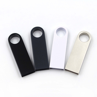 Memoria USB Metálica Impermeable Color Gris Plateado 8gb 16gb 32gb 64 128 Unidad Flash USB 3.0