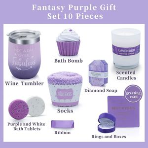 Panier-cadeau spa relaxant unique pour son anniversaire, coffret cadeau personnalisé pour petite amie, nouvelle arrivée 2023, cadeaux pour la Saint-Valentin - Product Image 2