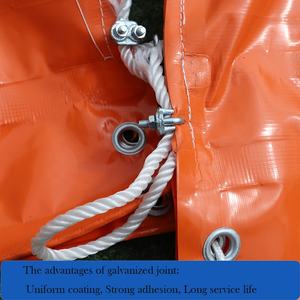 Boom Penahan Tumpahan Minyak Apung, Pagar Boom PVC, Skimmer Boom untuk Pengendalian Kebocoran Minyak di Laut - Product Image 2