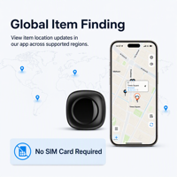   Traceur pour sacs, clés, véhicules et logistique avec contrôle via application iOS et Android, logiciel personnalisé et modèle exclusif