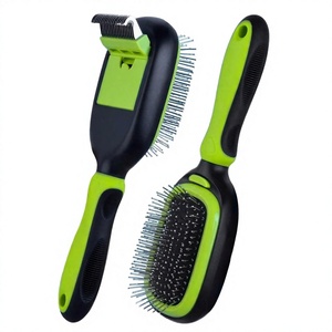 Set di Spazzole per Toelettatura Animali Domestici 5 in 1 in Acciaio Inossidabile, Strumento per Rimozione Peli con Pettine a Spilli e Spazzola per Cani - Product Image 4
