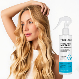 Nhãn hiệu riêng để lại trong điều hòa | Detangler phun | Chống xoăn cứng phun | 24 + giờ bảo vệ từ UV, nhiệt | làm giảm vỡ - Product Image 6