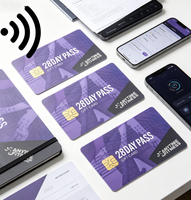 Impression de cartes PVC personnalisées, code QR programmable, carte RFID professionnelle, carte cadeau NFC Google Play