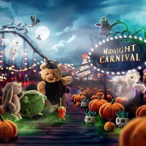 Peluche de Halloween Británico de Búho, Fantasma, <span class=keywords><strong>Momia</strong></span>, Cuervo, Calavera, Calabaza, de Piel Sintética Súper Suave y Algodón PP, Muñeco de Peluche, Regalo Lindo, 31cm-50cm - Product Image 1