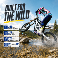 Moto électrique tout-terrain Surron Light Bee 2, moteur sans balais 24 kW, livraison porte-à-porte DDP USA