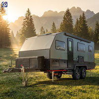 CAMPTRL Camping-car tout-terrain avec transmission intégrale et grande hauteur au sol pour des expéditions extrêmes en overland