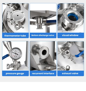 Réacteur polyvalent multifonctionnel en acier inoxydable Biocarburant Matériaux chimiques Applications scientifiques Composant central Laboratoire de moteurs - Product Image 5