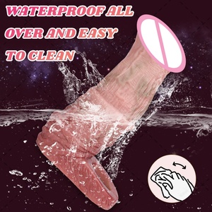 FAAK Extensor de Pene de Silicona Color Piel, Funda Hueca para Pene, Anillo para Pene, Funda para Alargamiento de Pene - Product Image 6