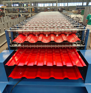 Macchina per la Formatura <span class=keywords><strong>di</strong></span> Tegole Direttamente dalla Fabbrica, Macchina per la <span class=keywords><strong>Produzione</strong></span> <span class=keywords><strong>di</strong></span> Lamiere Metalliche per Tetti in Acciaio - Product Image 1