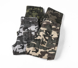 BAWANGCHENG Custom Multi-Pocket 4 colores Cargo Pantalones cortos Senderismo Verano Moda Camuflaje Cargo Pantalones cortos para hombres - Product Image 5