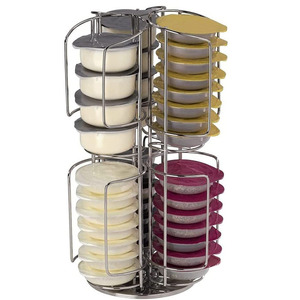 Vente en gros de 32 dosettes de café en métal Capacité Fil chromé Porte-<span class=keywords><strong>dosette</strong></span> <span class=keywords><strong>Tassimo</strong></span> Supports de rangement et étagères - Product Image 4