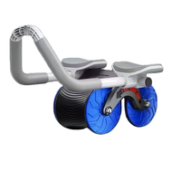 2025 nouvelle roue de rouleau de rebond automatique avec support de coude pour femmes et hommes avec tapis de genou et minuterie