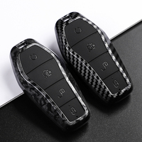 Étui pour clé de voiture ABS pour BYD New ATTO 3 Qin Song Plus Dmi Han Tang Dolphin Seal U Sealion 07, coque de protection pour télécommande, porte-clés, sac