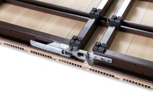 바이오매스 마크우드 야외 인기 농구 코트 바닥재 인터로킹 스포츠 타일 스포츠 바닥재 - Product Image 4