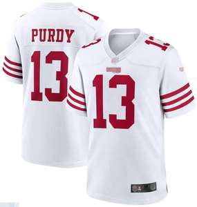 Jersey Tim San Francisco 49ers Purdy Gaya Baru 2026, Jersey Sepak Bola Amerika Berkualitas Tinggi untuk Pria, Desain Ukuran Besar yang Bernapas - Product Image 2