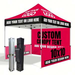 Carpa Personalizada con Logotipo 10 X 10 de Grado Comercial, Aleación de Aluminio, Resistente a los Rayos UV y al Agua - Product Image 3