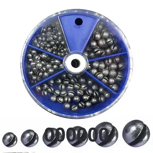 500 pièces/sac en vrac fendu plombs boîte plombs plomb creuset pour plombs de pêche - Product Image 4