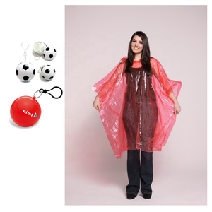 Impermeable Desechable de Plástico Transparente al por Mayor con Estuche de Bola, Poncho de Lluvia de Emergencia de Un Solo Uso - Product Image 3