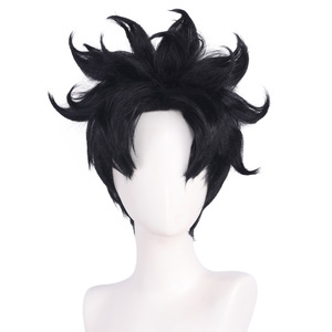 Peluca <span class=keywords><strong>de</strong></span> cosplay del hombre armado sobrenatural del Señor Shengda Dada Dada Takakura <span class=keywords><strong>Ken</strong></span>, cabello negro, cabello corto - Product Image 2