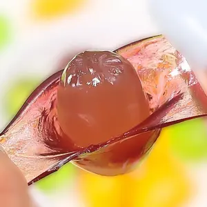Dolci Halal e caramelle all'ingrosso fondente pelato mix a forma di frutta caramelle pelabili caramelle gommose frutta alla rinfusa caramelle gommose