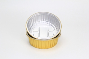 Dùng một lần 520ml nhôm lá cupcake wrapper với lá Nắp số lượng lớn PP <span class=keywords><strong>container</strong></span> cho Baking Bạc 520ml mỗi gói - Product Image 4